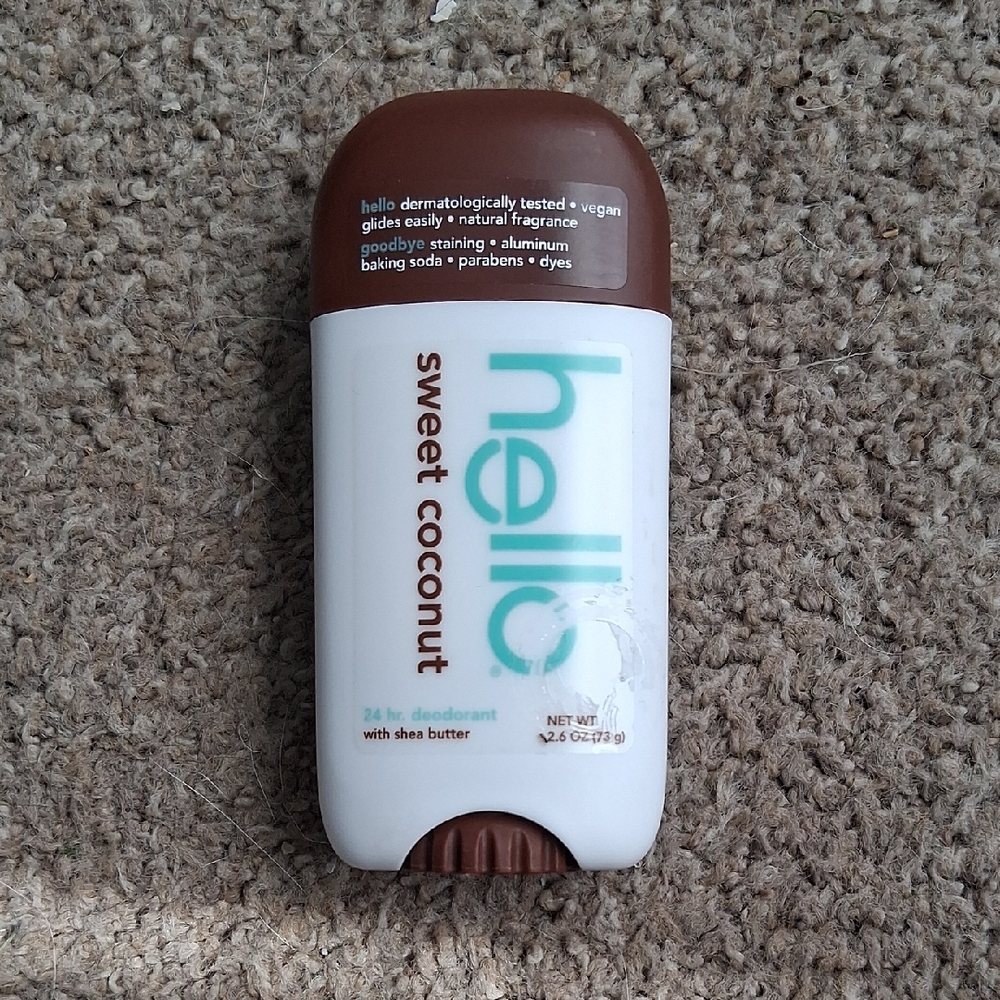 Hello Sweet Coconut Deodorant 2.6 Oz